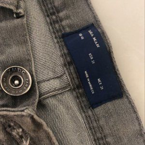 GREY ZARA 31 JEANS